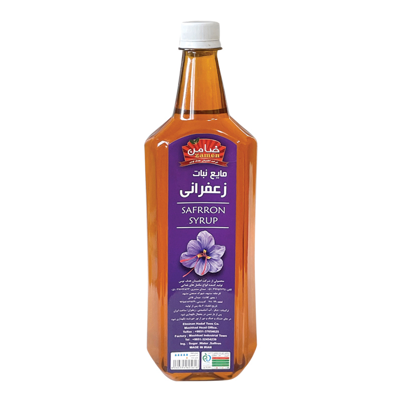 1106419001 مایع نبات زعفرانی ضامن - تصویر 1